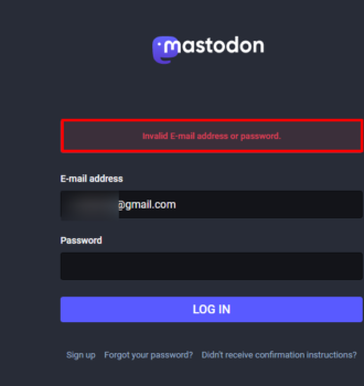 How to Solve Mastodon Account Log In Error? Step By Step - artisticowlwriter.com