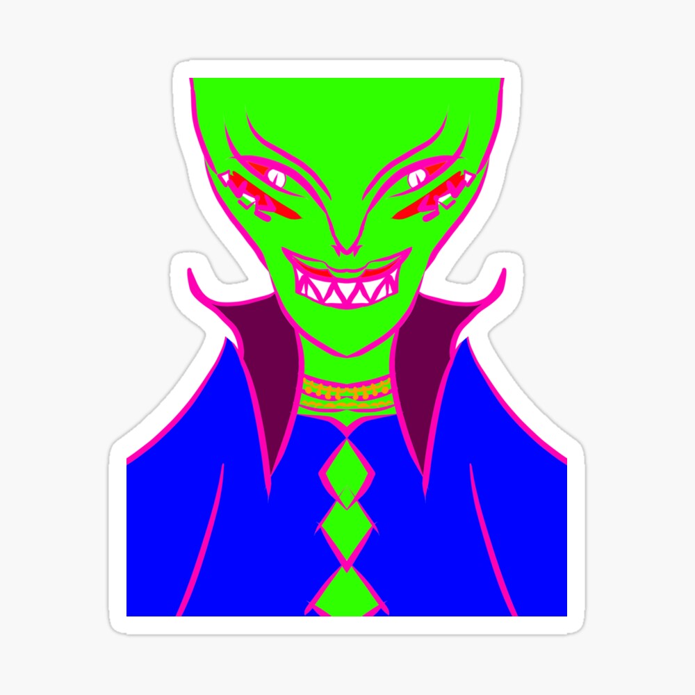 green-monster-halloween-horror-stickers