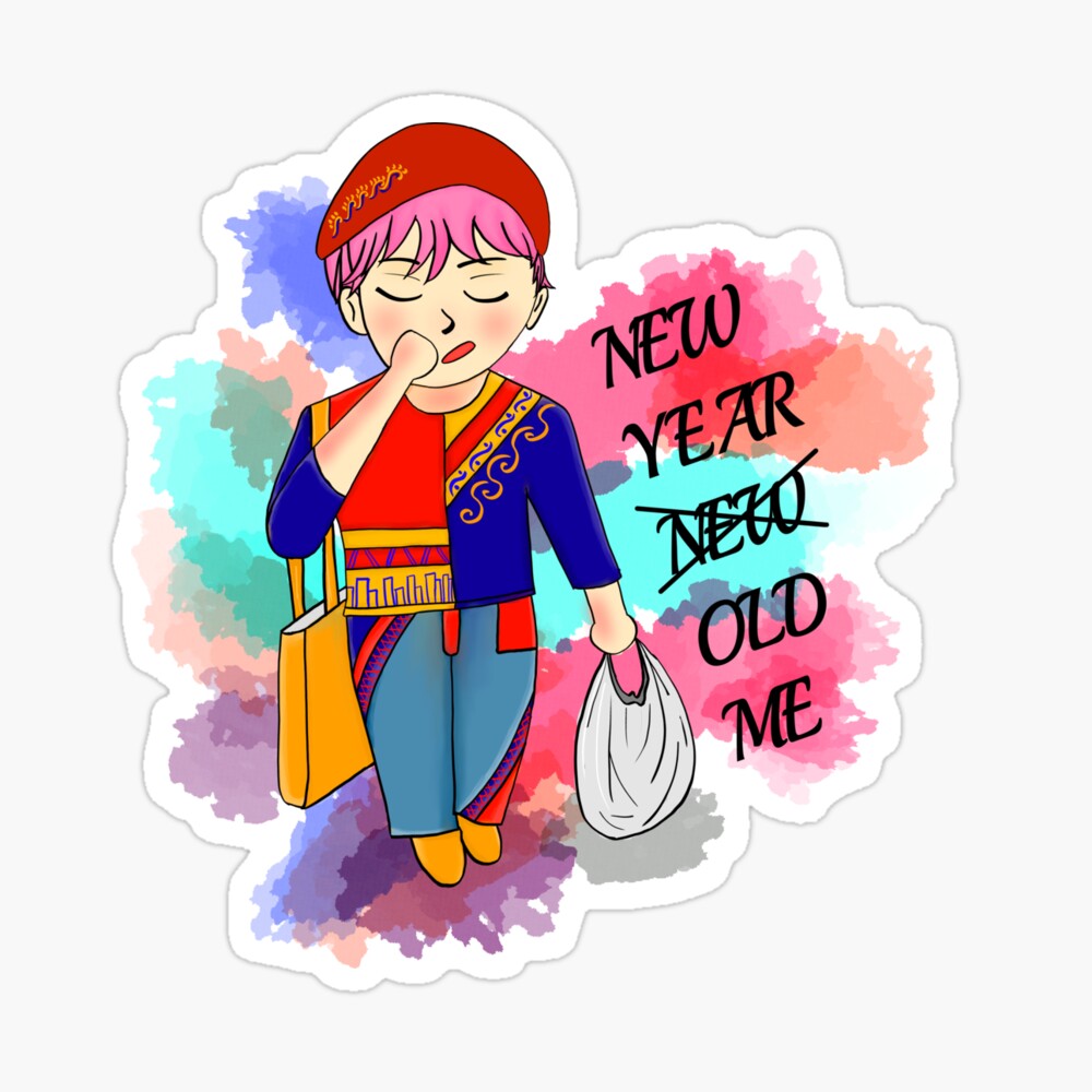 1owlartist-new-year-sticker