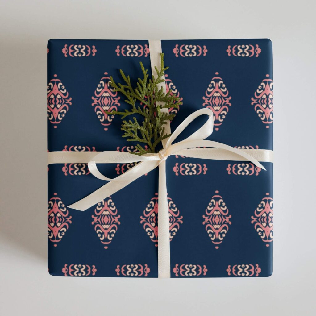 blue-gift-wrapping-papers