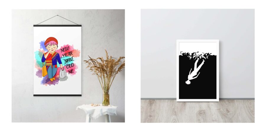 decorative-wall-posters-for-living-room-sitting-room