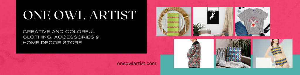 Maximalist Fashion and Shopping by One Owl Artist - A Clothing, Accessories and Home Decor Online Shopping Store