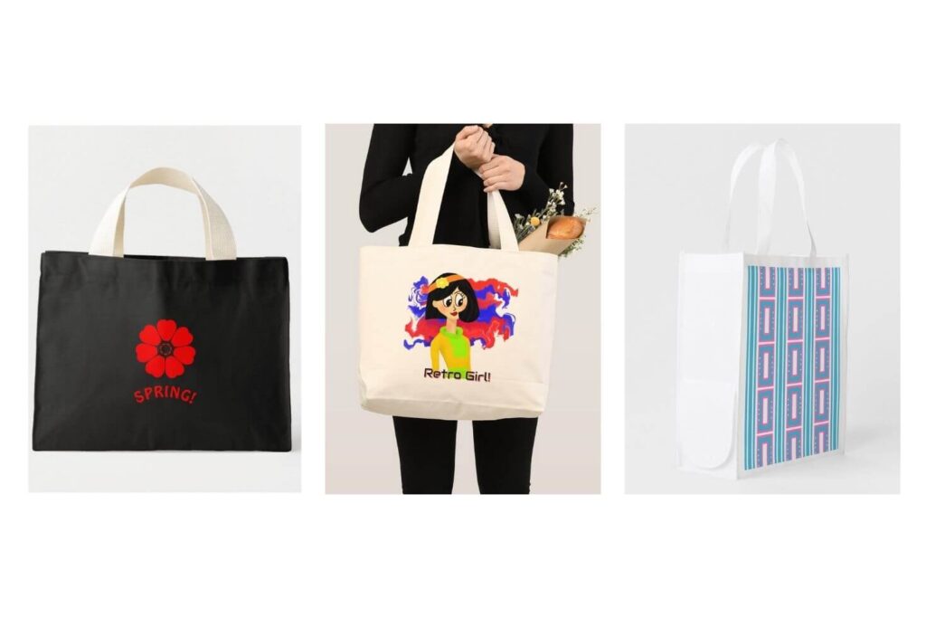 shopping tote bag